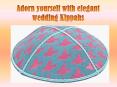 Adorn yourself with elegant wedding Kippahs PowerPoint PPT Presentation