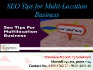SEO tips for Multi-Location Business