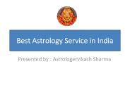 Best Astrology Service in India