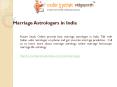 Marriage Astrologers in India PowerPoint PPT Presentation