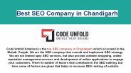 Best SEO Company in Chandigarh