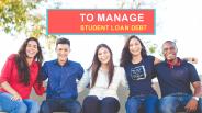 Tips to manage student loan debt