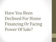 Homeownership For Canadian PowerPoint PPT Presentation