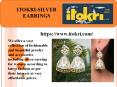 Itokri-Silver Earrings PowerPoint PPT Presentation