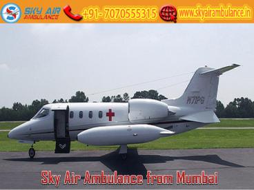 Get Air Ambulance from Mumbai at a very Low Cost by Sky Air Ambulance