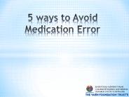 5 ways to avoid medication errors (1)