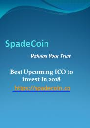 Spadecoin: Valuing Your Trust (1)