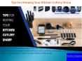 Tips For Keeping Your Kitchen Cutlery Sharp PowerPoint PPT Presentation