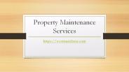 Property Maintenance Services