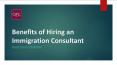Benefits of Hiring an Immigration Consultant PowerPoint PPT Presentation