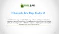 Wholesale Tote Bags Under $3 (1) PowerPoint PPT Presentation