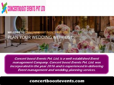 WEDDING PLANNER IN GURGAON