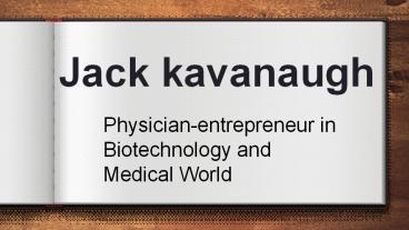 Dr. Jack Kavanaugh (1)