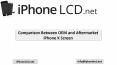 Comparison Between OEM and Aftermarket iPhone X Screen