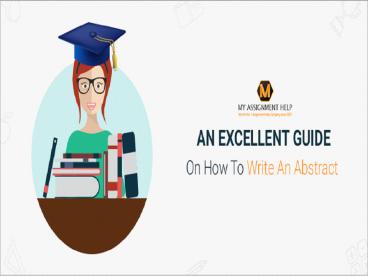 What is the significance of an abstract?