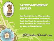 Latest Government result