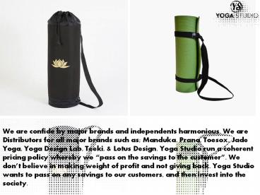 Yoga Bags Yoga Studio