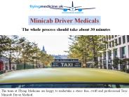 Minicab Driver Medicals