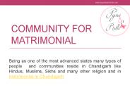 Matrimonial in Chandigarh