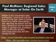 Paul McMann, Regional Sales Manager at Solar On Earth PowerPoint PPT Presentation