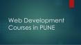 Best Web development Classes in Pune presentation PowerPoint PPT Presentation