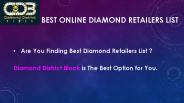 Best Online Diamond Retailers List