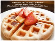 Traditional Belgian waffles recipe