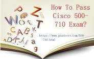 Cisco 500-710 questions and answers