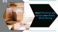 Most Effecetive Way to Save your Money While Moving PowerPoint PPT Presentation