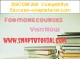 BSCOM 268  Competitive Success--snaptutorial.com PowerPoint PPT Presentation