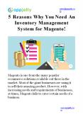 5 Reasons Why You Need An Inventory Management System for Magento! PowerPoint PPT Presentation