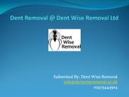 Dent Removal @ Dent Wise Removal Ltd