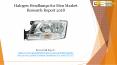 Halogen Headlamps for Men Market Research Report 2018 PowerPoint PPT Presentation