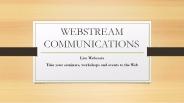 Why go for webcasting services in India?