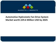 Current Advancements in Automotive Hydrostatic Fan Drive System