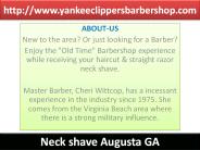 Straight Razor shaves Augusta GA (1)