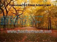 Download all exam admit card
