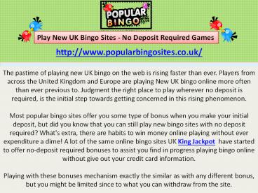 presentation player overlay