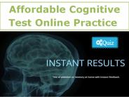 Affordable Cognitive Test Online Practice