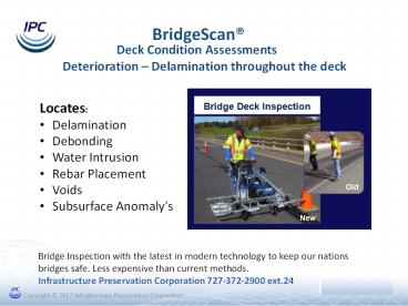 Bridge Inspections with modern technology & robotics