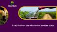 Avail the best shuttle service in wine lands PowerPoint PPT Presentation