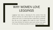 Why Women Love Leggings