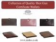 Collection of Quality Shot Gun Certificate Wallets PowerPoint PPT Presentation