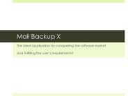 Backup Mac Mail Data Folders
