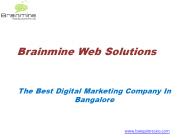 Best Digital Marketing Company In Bangalore