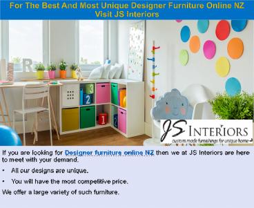 For The Best And Most Unique Designer Furniture Online NZ Visit JS ...