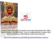 Video Based Invitations Archives - Video Factory