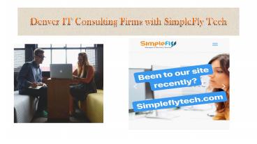 Denver IT Consulting Firms - SimpleFly Tech