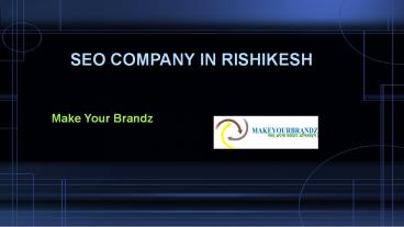 SEO Company in Rishikesh