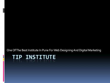 web designing classes in pune